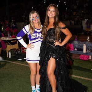 Sherri Hill 55500 Black Prom Dress